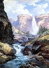 Thomas Moran Waterfall in Yosemite